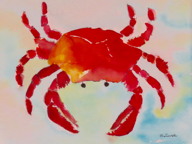 judy lacourse, watercolors, paintings, watercolor painting
