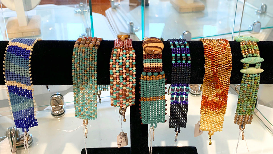shari thompson, jewelry, seed bead jewelry, bead jewelry, bead bracelets