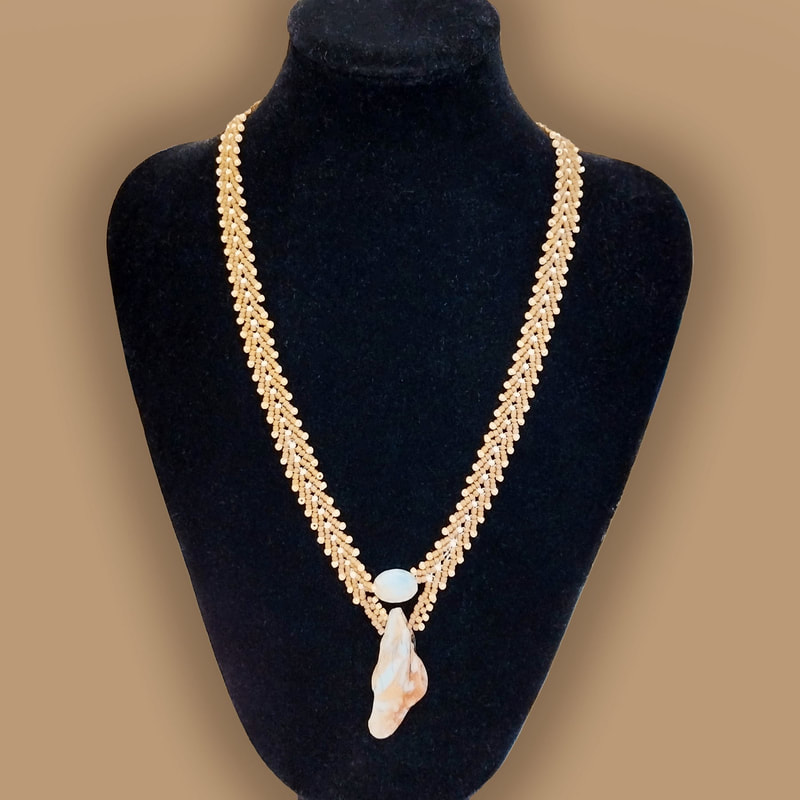 shari thompson, jewelry, seed bead jewelry, bead jewelry, bead necklaces
